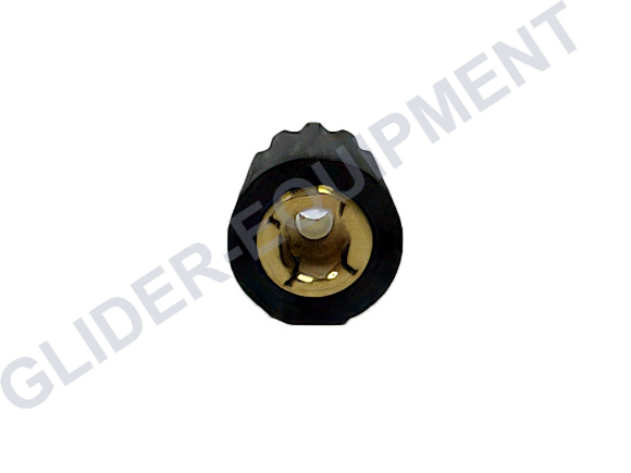 Instrumenten Drehknopf 14.5mm (Welle Ø6mm) Schwarz [E020-3425]